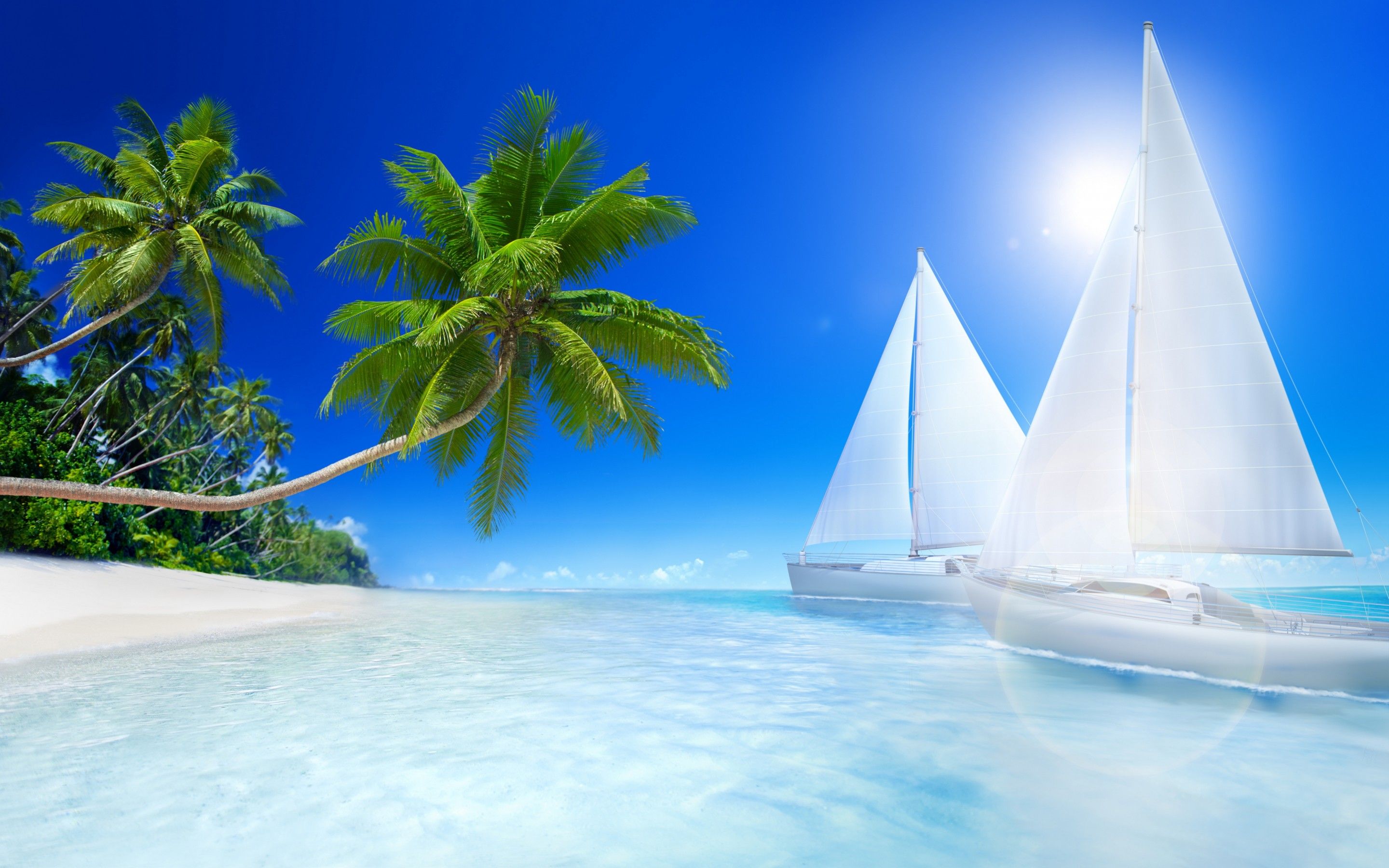 Tropical Beach Wallpapers | Free HD Wallpapers for Desktop, iPad ...