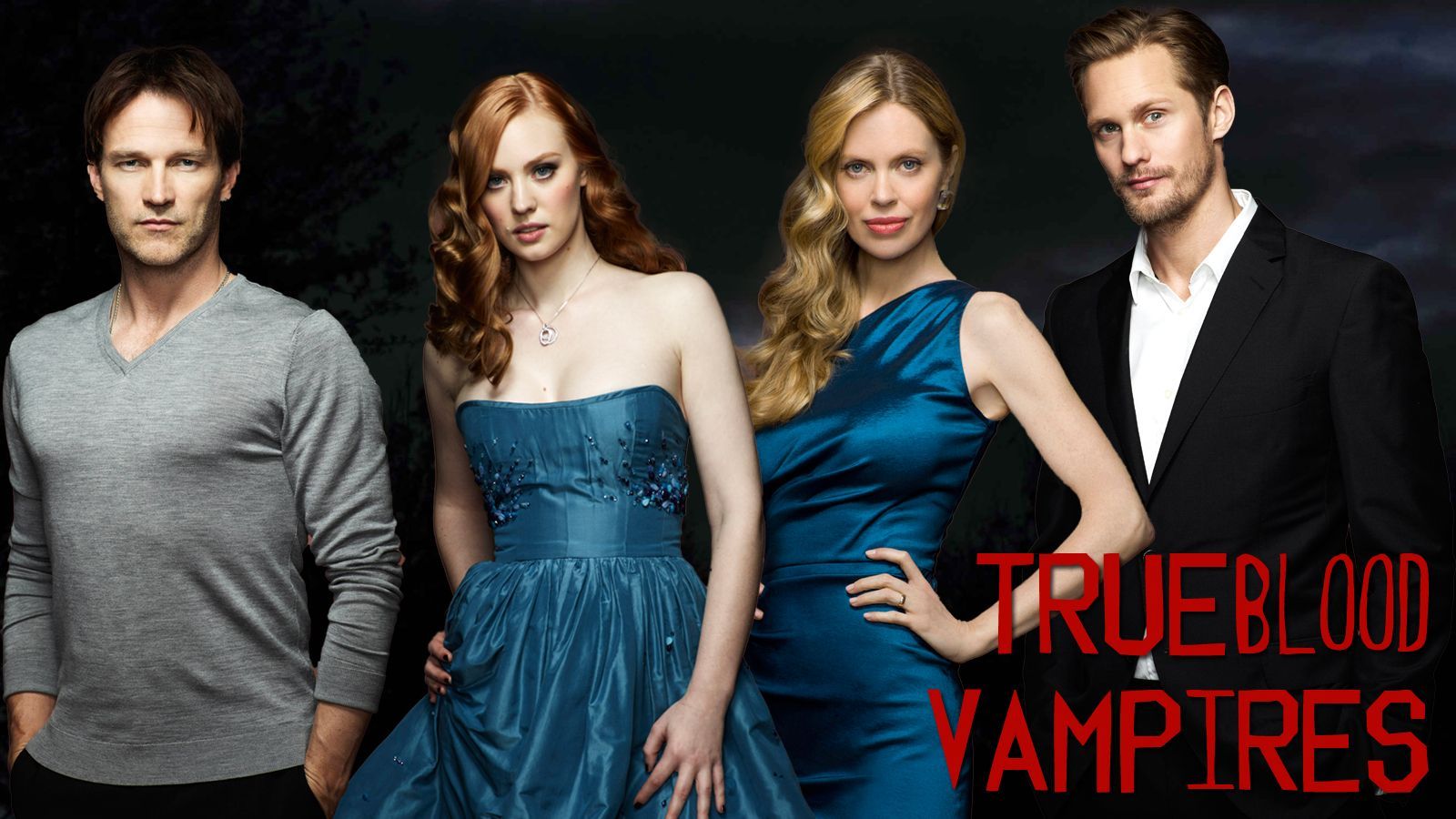 Season 4 Vampires Wallpaper - True Blood Wallpaper (23274483) - Fanpop