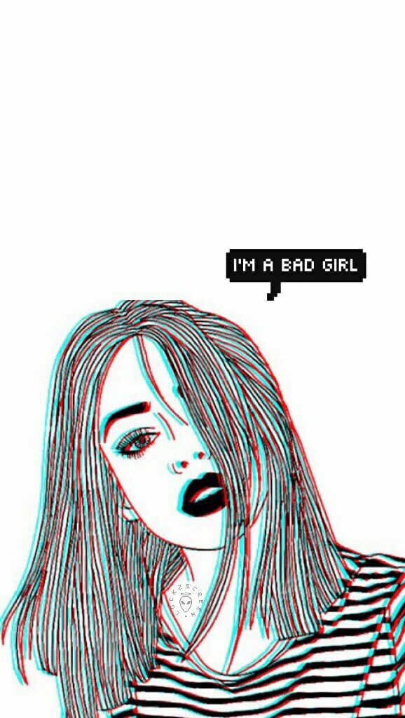 Bad, girl, phrases, tumblr, wallpaper - image by Sharleen