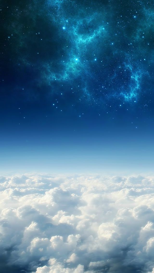 Starry Sky -iPhone5 Wallpaper | iPhone5 Wallpaper | Pinterest ...