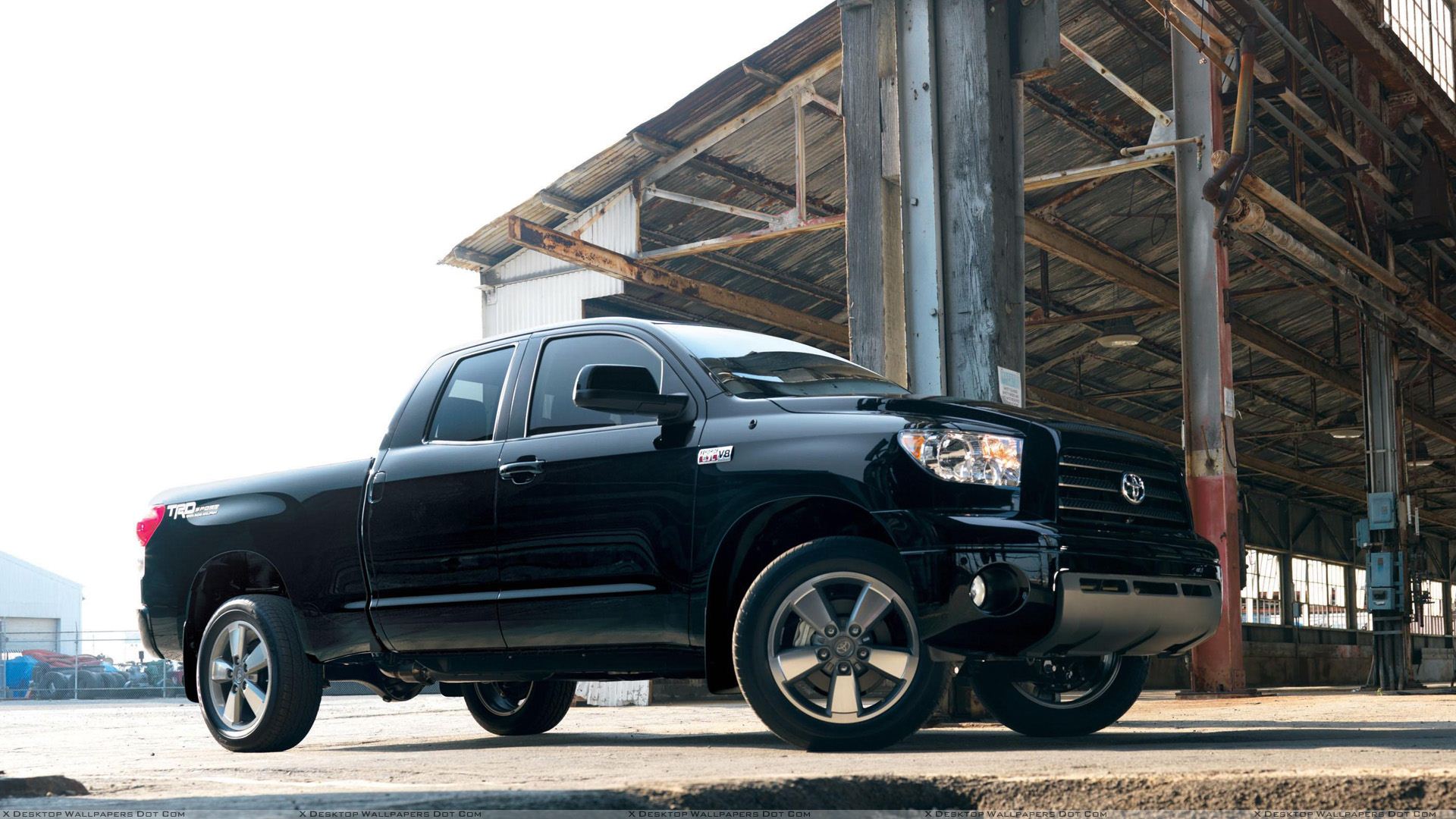 2009 Toyota Tundra TRD Sport Edition Package In Black Side Pose ...