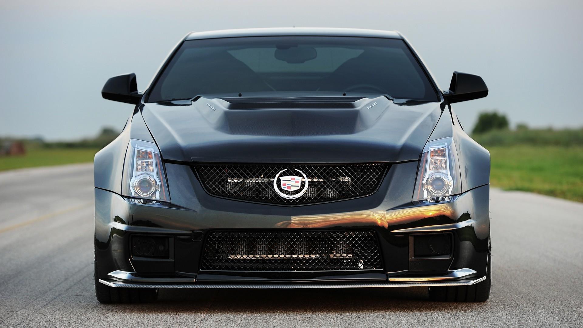 Cars hennessy cts-v cadillac coupe modified tuned car wallpaper ...