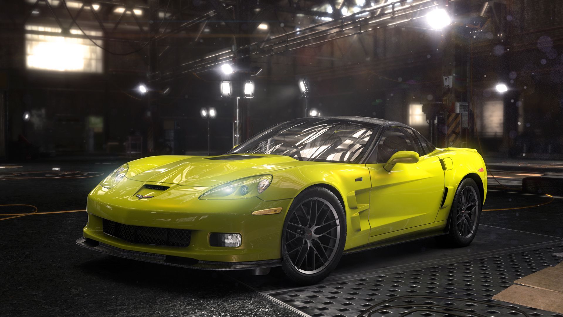 Chevrolet Corvette ZR1 Sports Car Muscle Car Wallpaper HD...