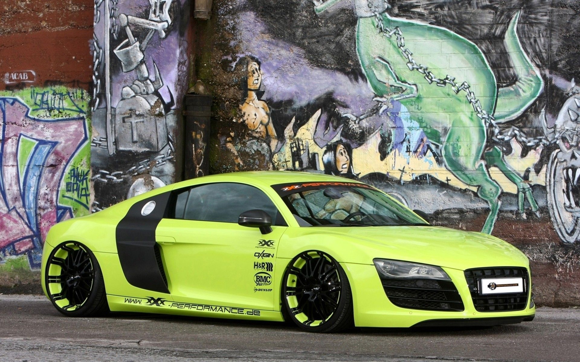 Cars, tuning, Audi R8 Backgrounds