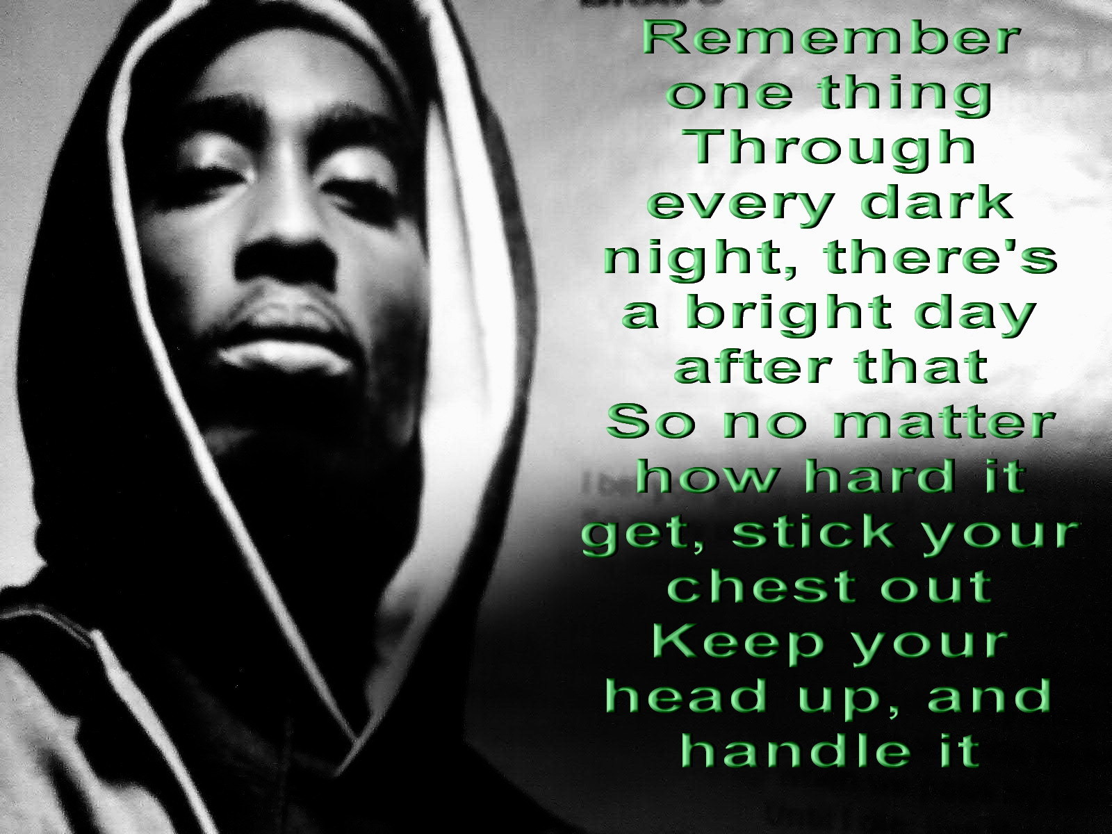 Tupac rap gangsta text quotes c wallpaper | 1600x1200 | 45928 ...