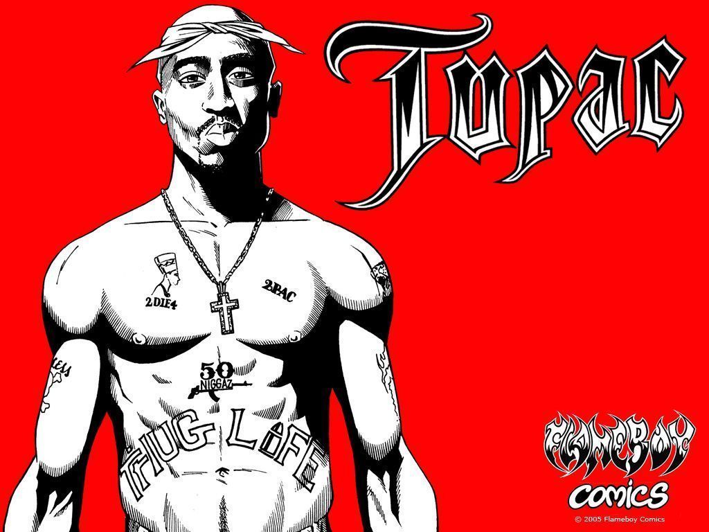 Tupac 1024x768 - Tupac Shakur Wallpaper (25745109) - Fanpop - Page 2
