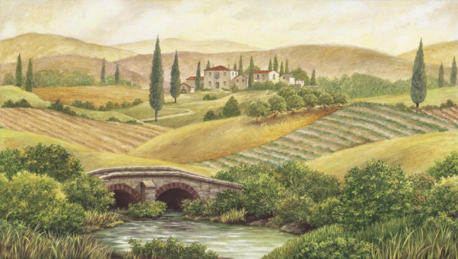 Tuscany wall mural 252 72028