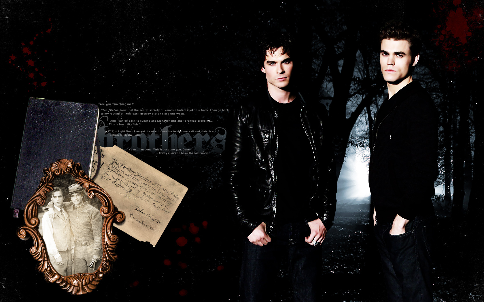 TVD - The Vampire Diaries TV Show Wallpaper (11641508) - Fanpop