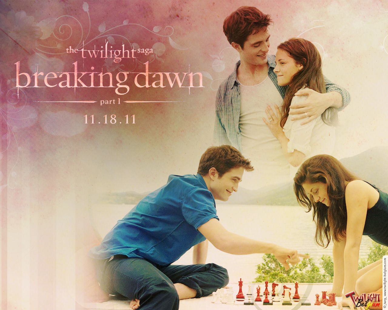 Edward & Bella - The Twilight Saga: Breaking Dawn Part 1 Wallpaper ...