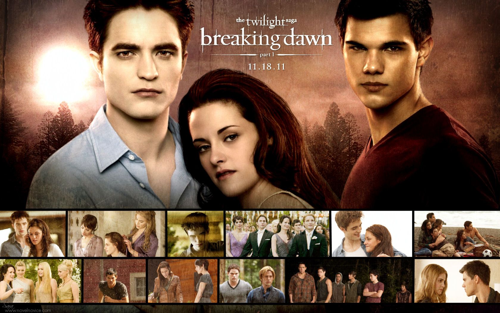 The Twilight Saga: Breaking Dawn Part 1 Desktop Wallpapers - Novel ...