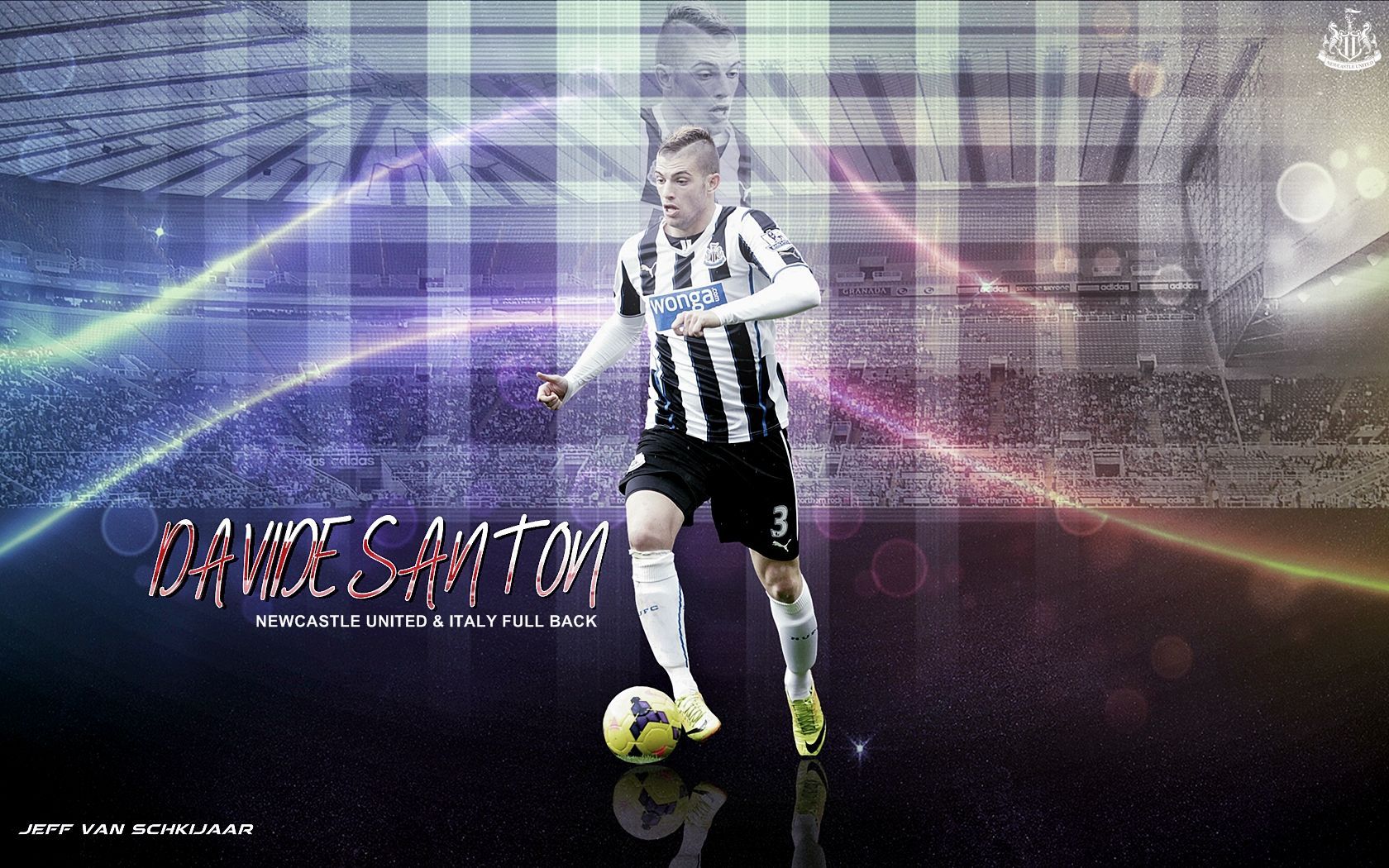 Davide Santon Newcastle United 2014 Wallpaper by jeffery10 on ...