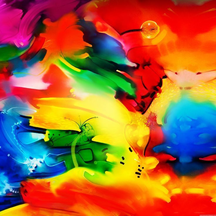 Cool Color Abstract Galaxy Note 3 Official 1920x1920 Wallpaper