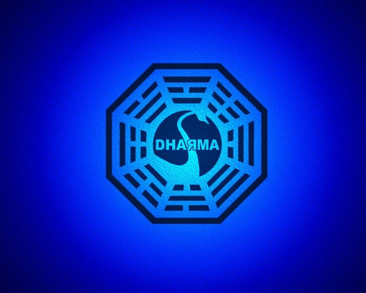 Wallpapers TV Soaps > Wallpapers Lost Dharma initiative logo 1 by ...