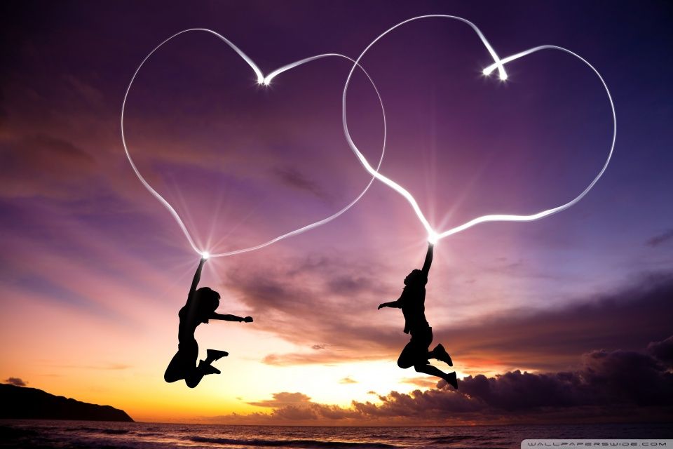 Valentines Day Hearts HD desktop wallpaper : Widescreen : High ...