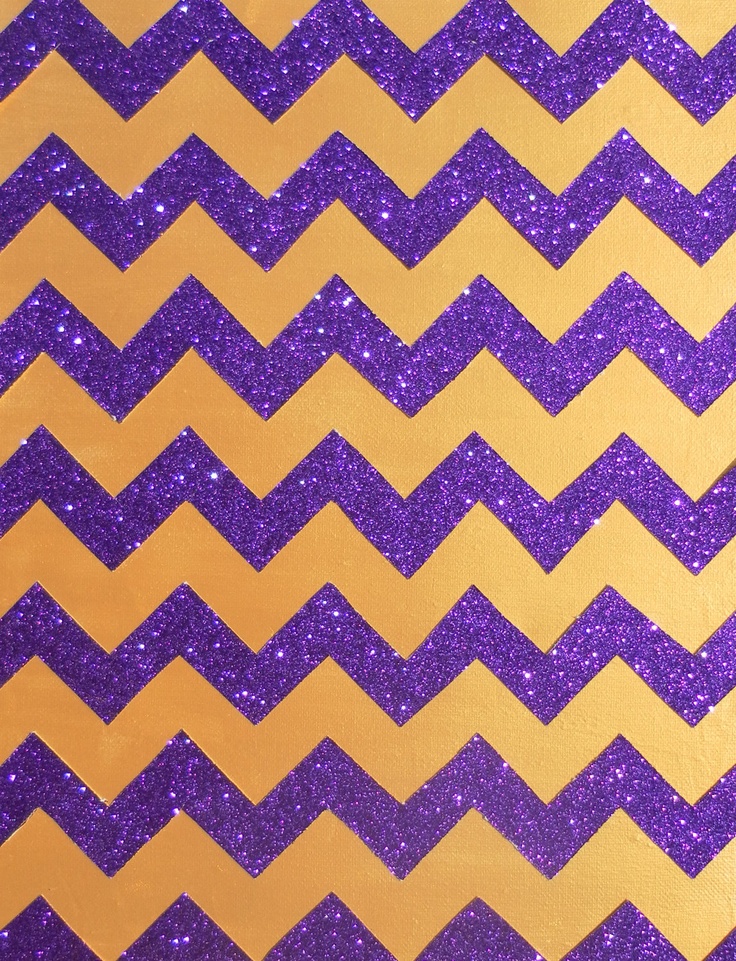 Gold and Purple Glitter Chevron | wallpapers | Pinterest | Glitter ...