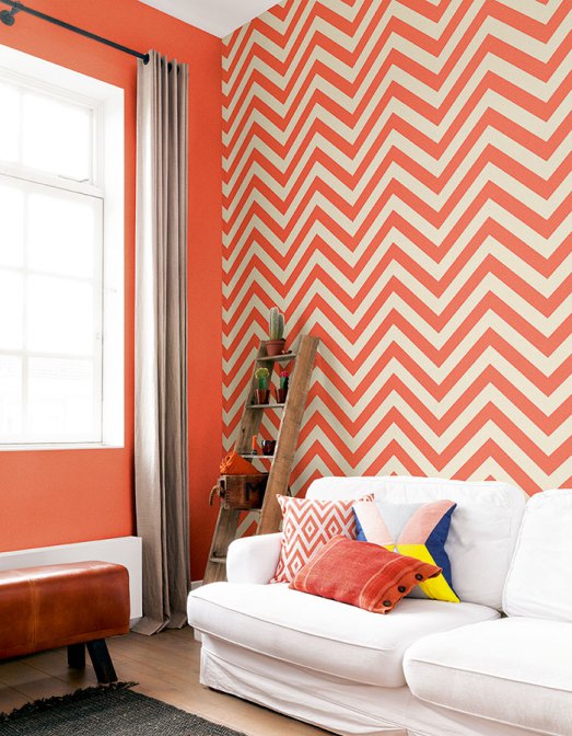 Geometric Wallpaper Inspiration to Create a Graphic Wow Factor in