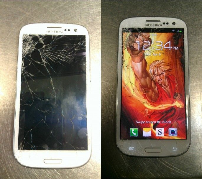 Fix Your Broken Smartphone Screen without Fixing It [Images ...