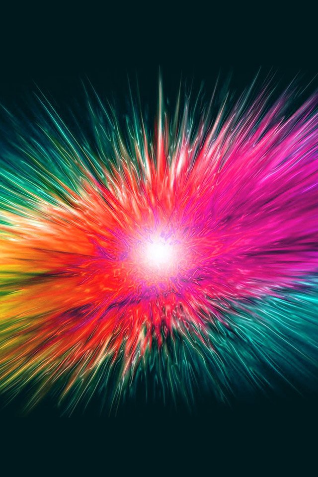 FREEIOS7 trippy colors two - parallax HD iPhone iPad wallpaper