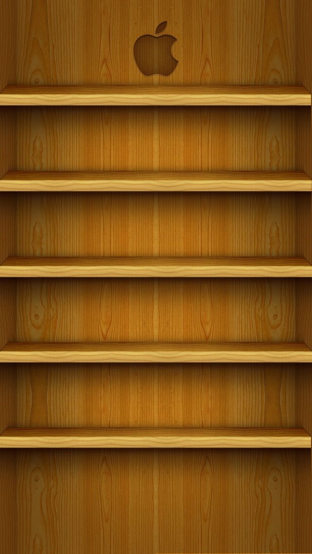 IPhone 5 Wallpapers - Shelves