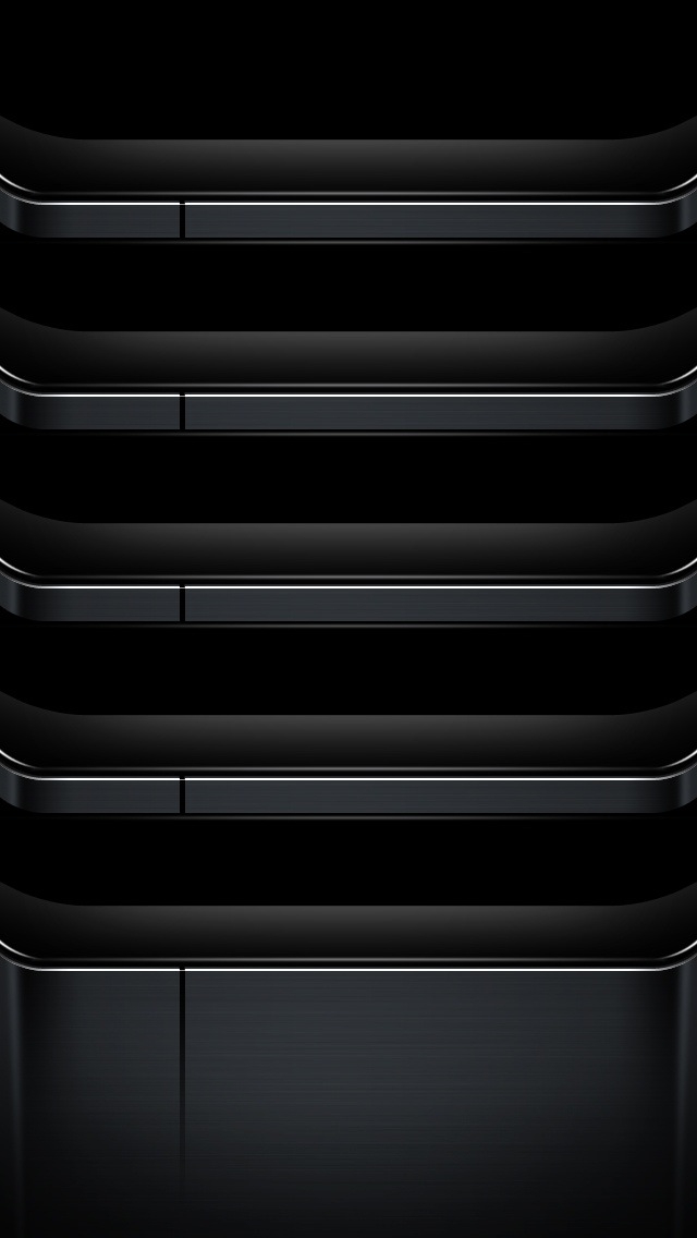 Metallic Dark Shelves iPhone 5 Wallpaper / iPod Wallpaper HD ...