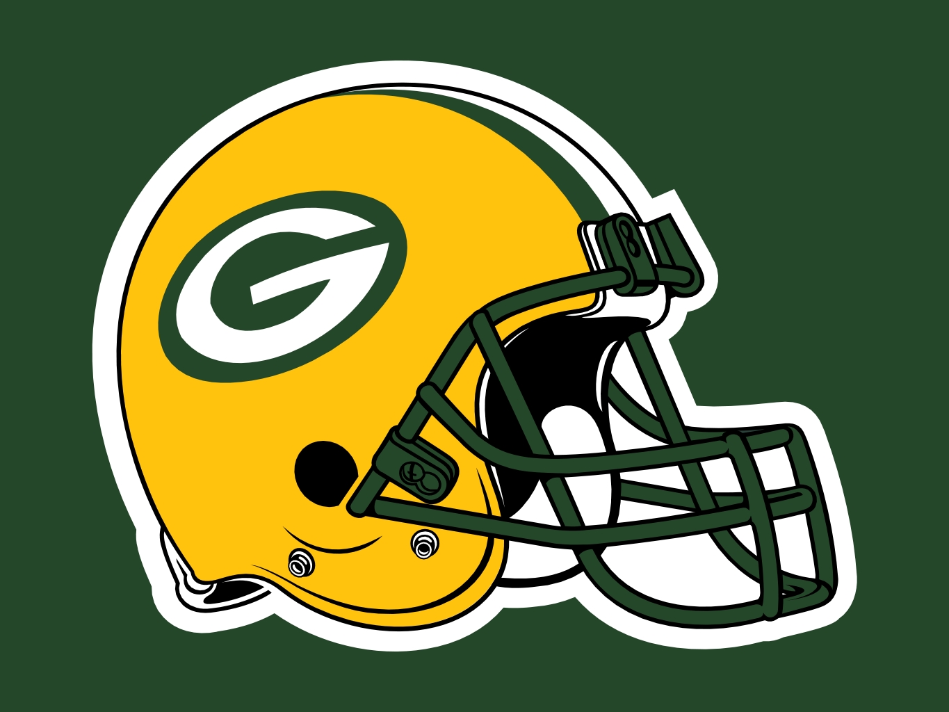 Green Bay Packers Helmet Sport | Wallpapers HD | Wallpaper High ...
