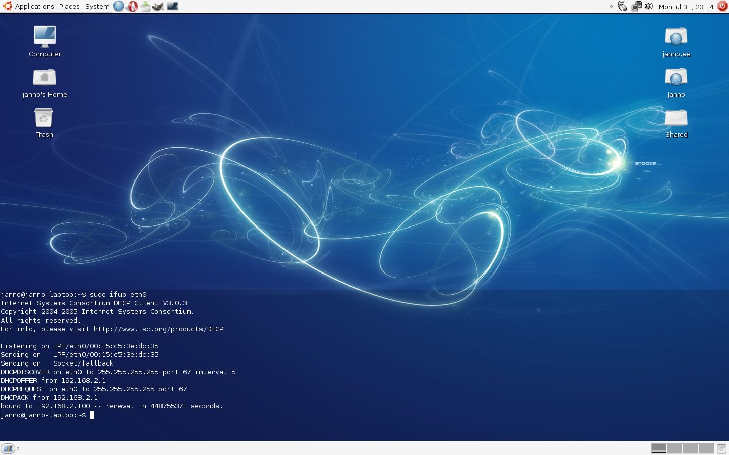 Dell Latitude D620 with Ubuntu by riqo on DeviantArt