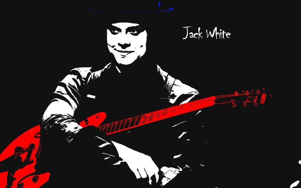Jack White Red Guitar Wallpaper by PiroRM on DeviantArt