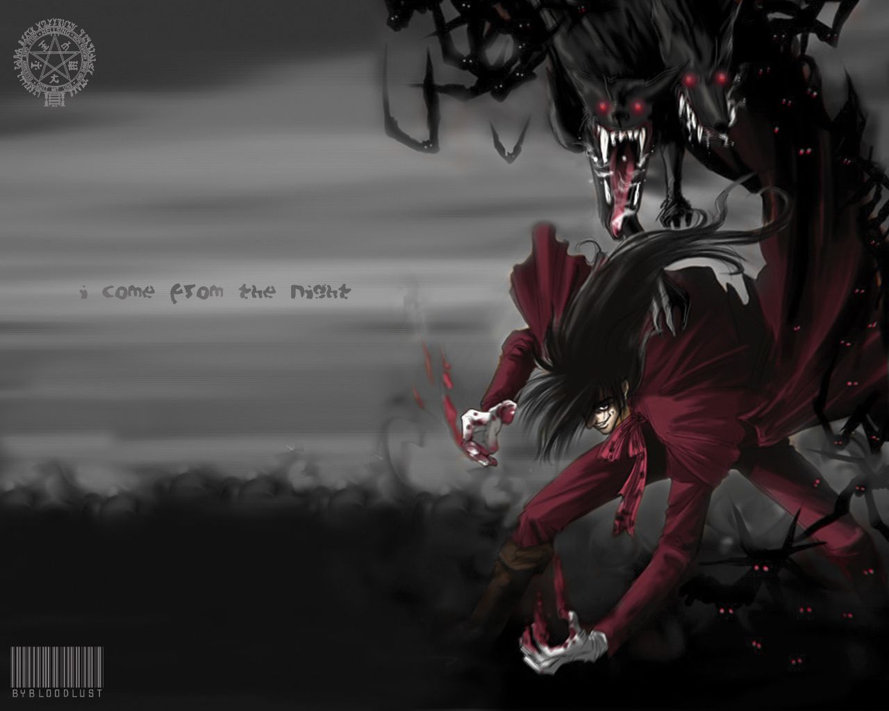 Wallpaper gun, vampire, Hellsing, characters for mobile and desktop,  section сёнэн, resolution 1920x1492 - download