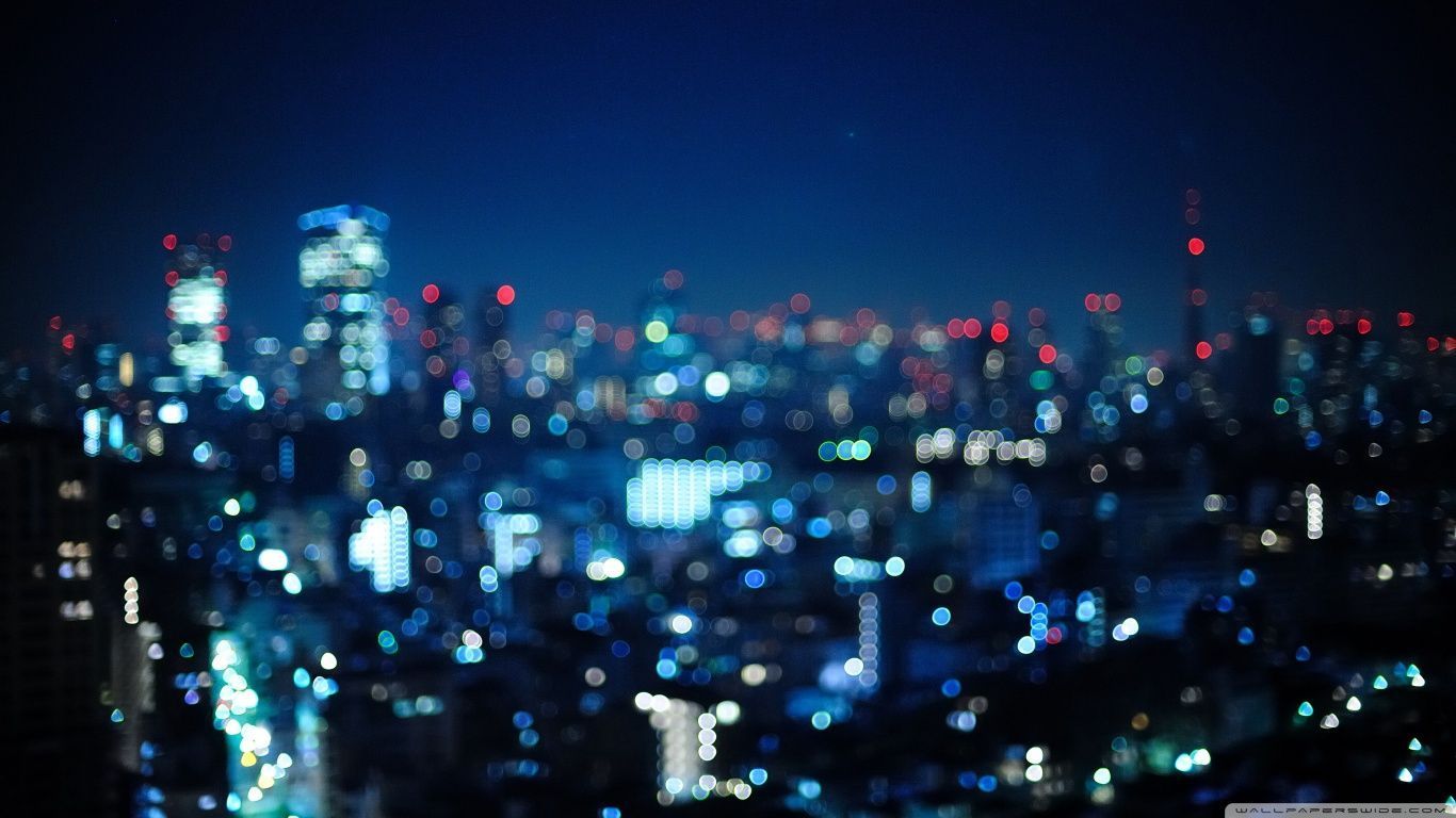 Tokyo, Japan - Bokeh City HD desktop wallpaper : High Definition ...