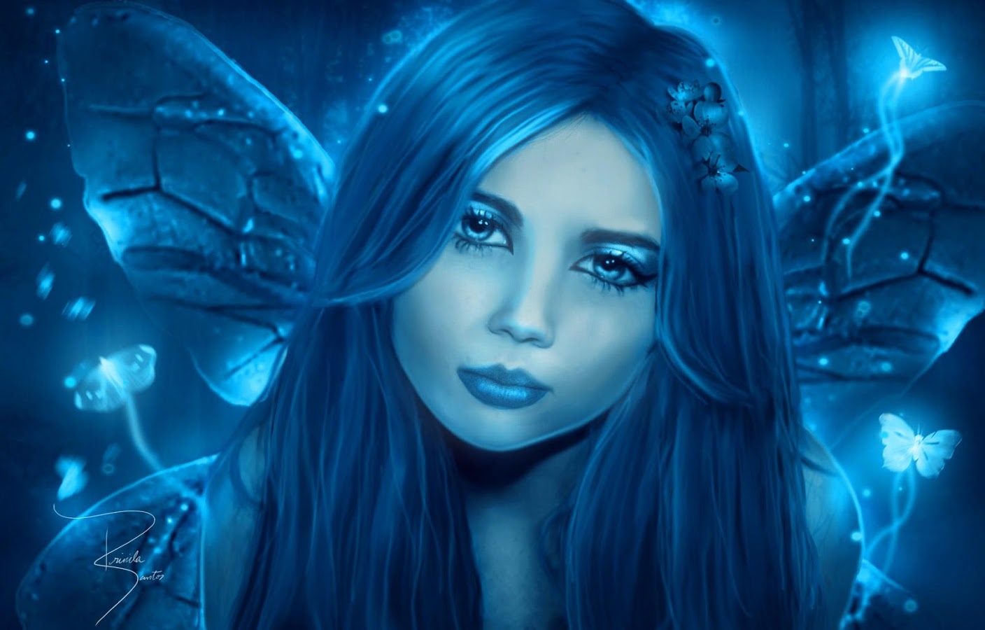 Blue Fairy Live Wallpaper - Android Apps on Google Play