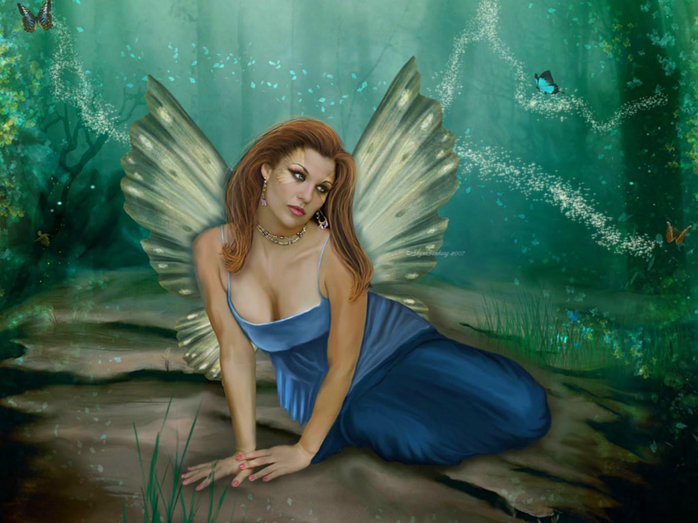 Blue fairy - (#144822) - High Quality and Resolution Wallpapers on ...