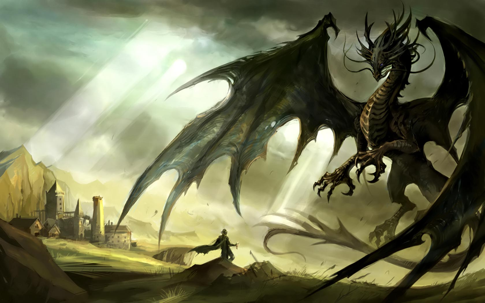 Gallery for - desktop wallpaper of dragons