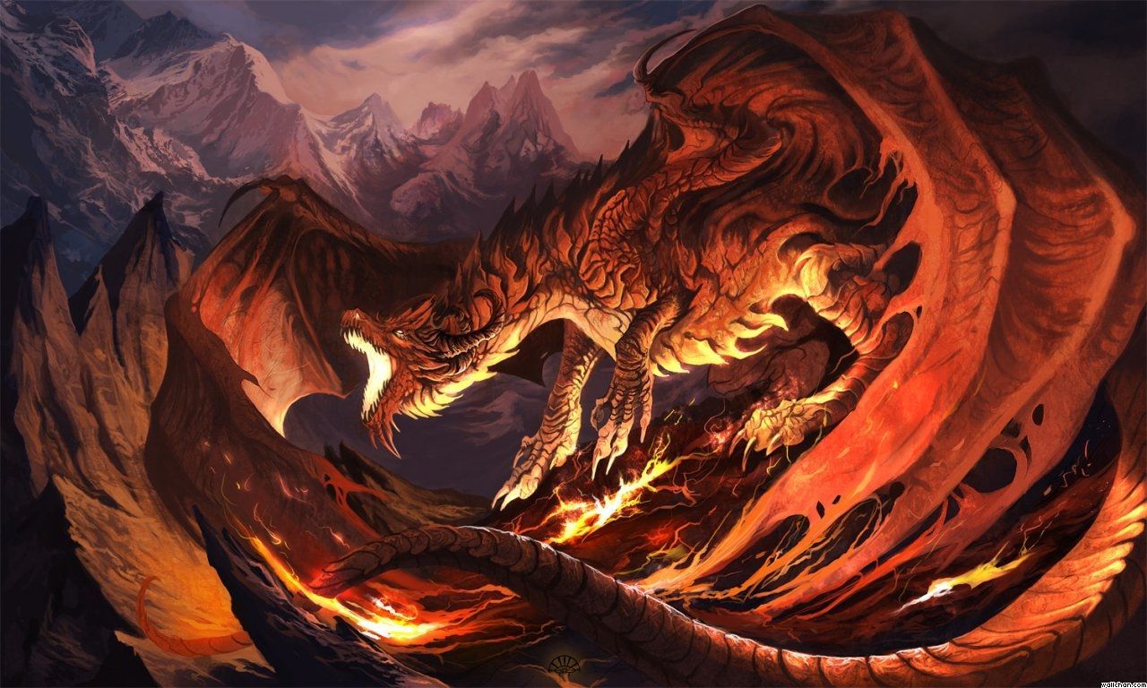 Gallery for - wallpaper red dragon