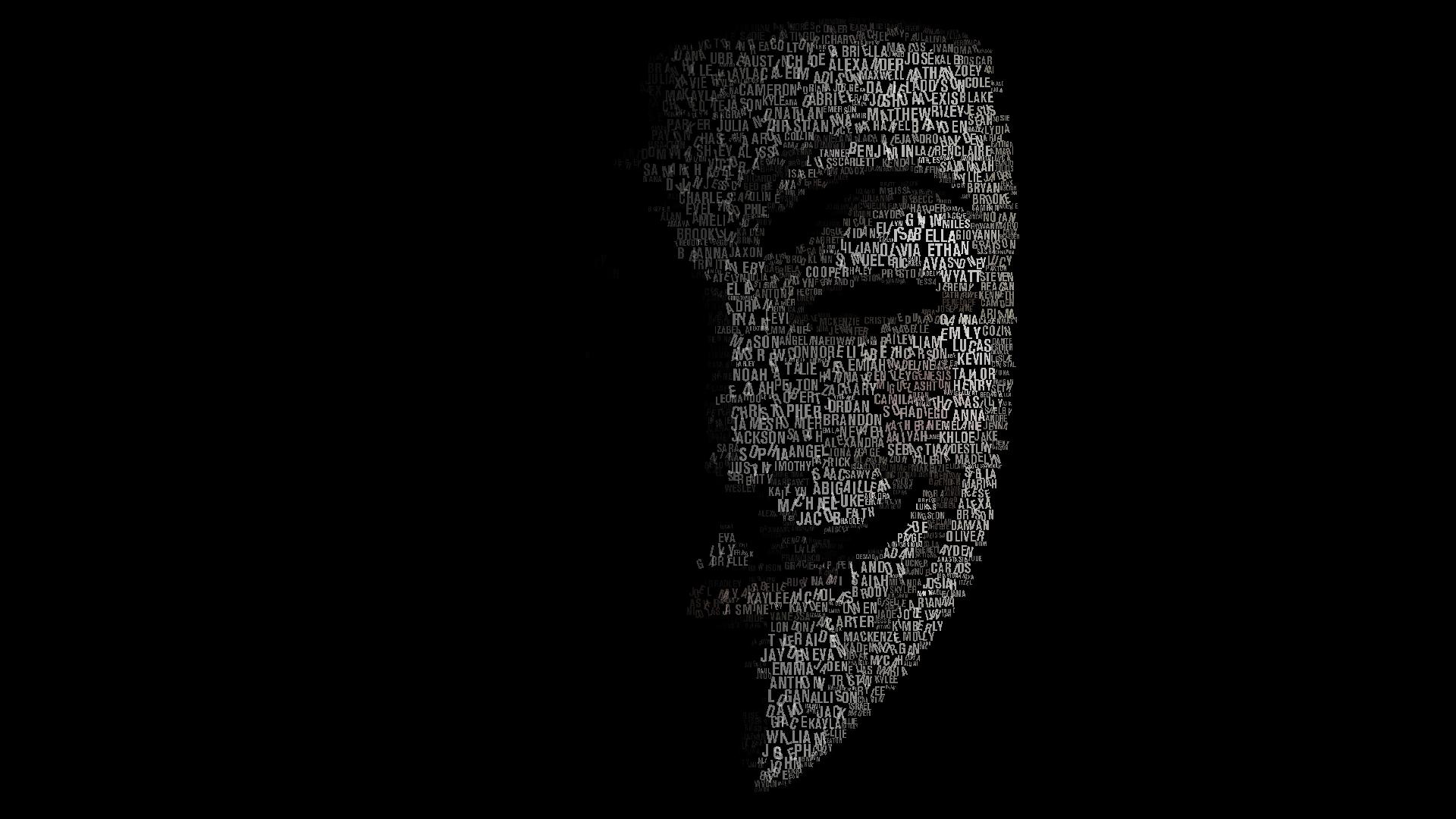 Anonymous Guy Fawkes Mask - Nexus Wallpaper