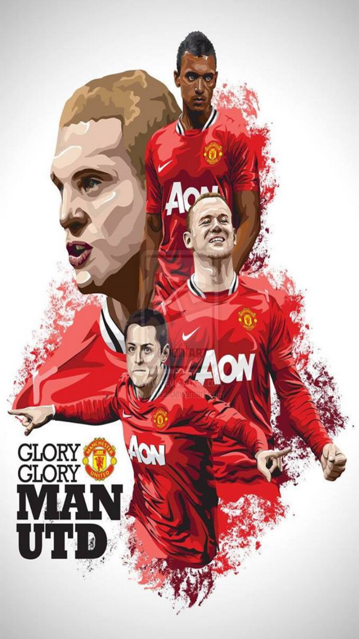 Manchester United Glory Galaxy S3 Wallpaper (720x1280)