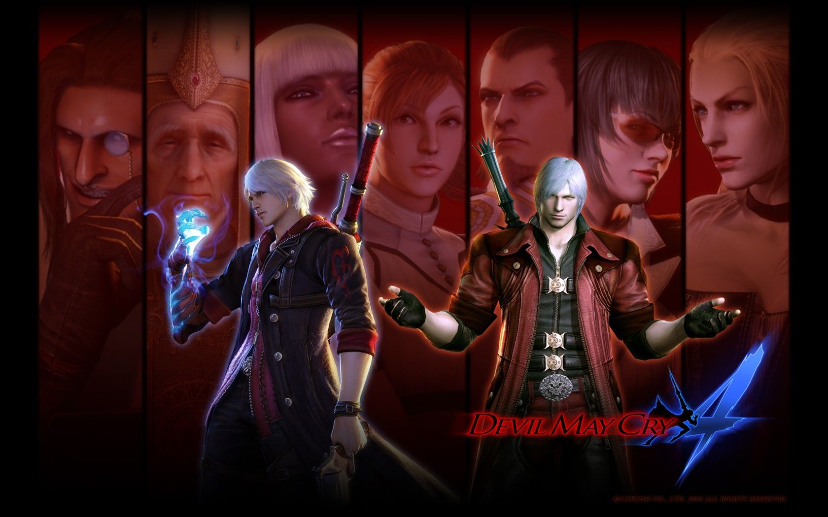 Xbox360 game - Devil may cry 4 HQ wallpapers 1680x1050 NO.10