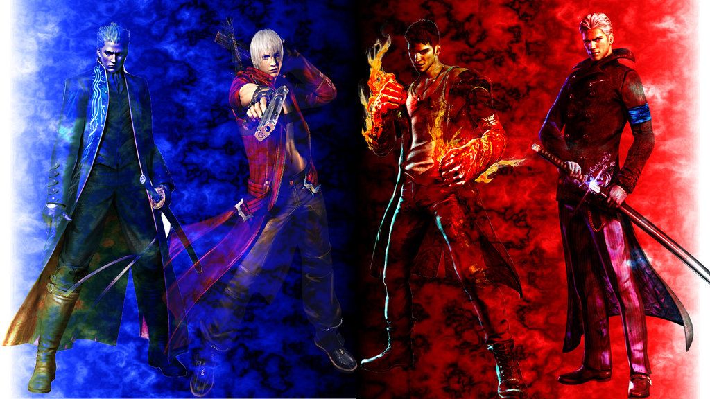 Devil May Cry Past and Present HD Wallpaper by FenrisWolfblade