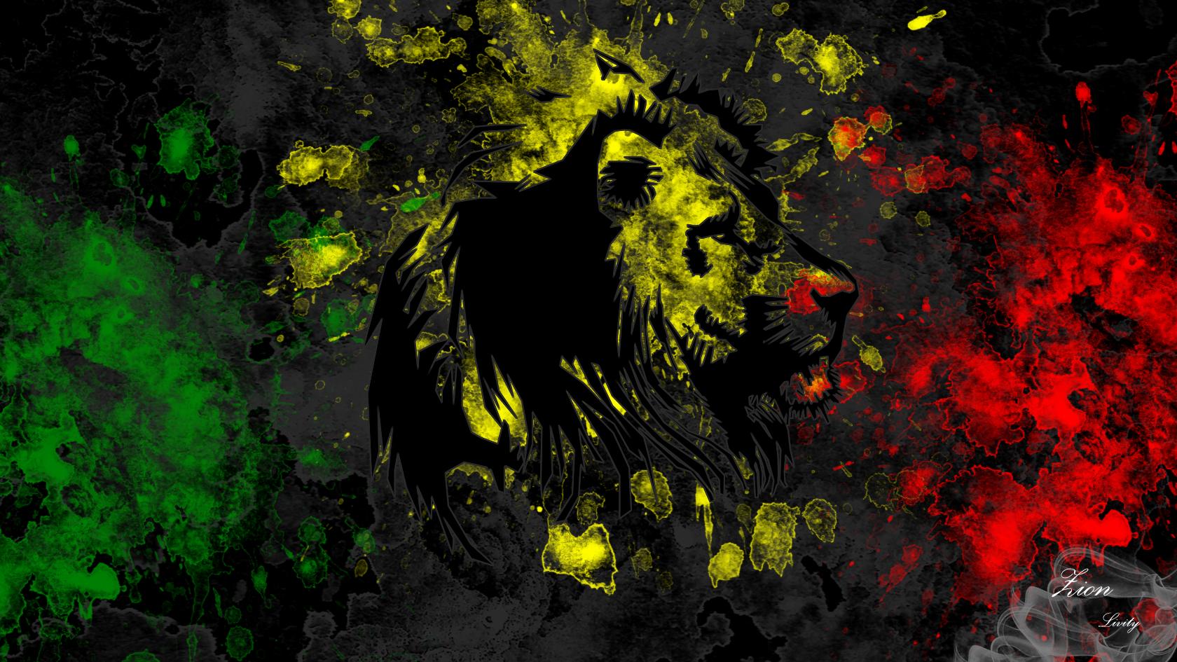 Rasta Lion Wallpapers - Wallpaper Cave