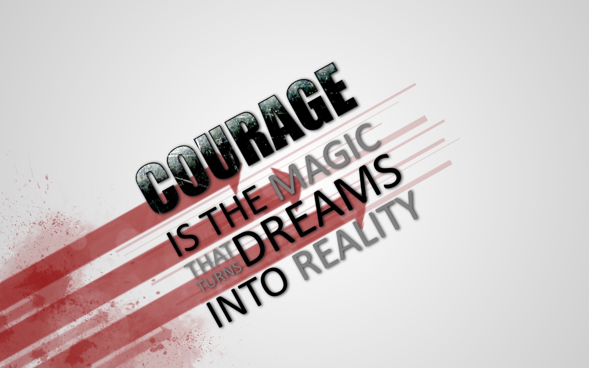 Text, quotes, typography, Courage Backgrounds