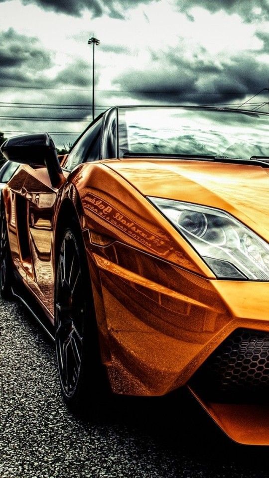 Gold Lamborghini | Daily iPhone 6/5/4 Wallpapers | Pinterest ...