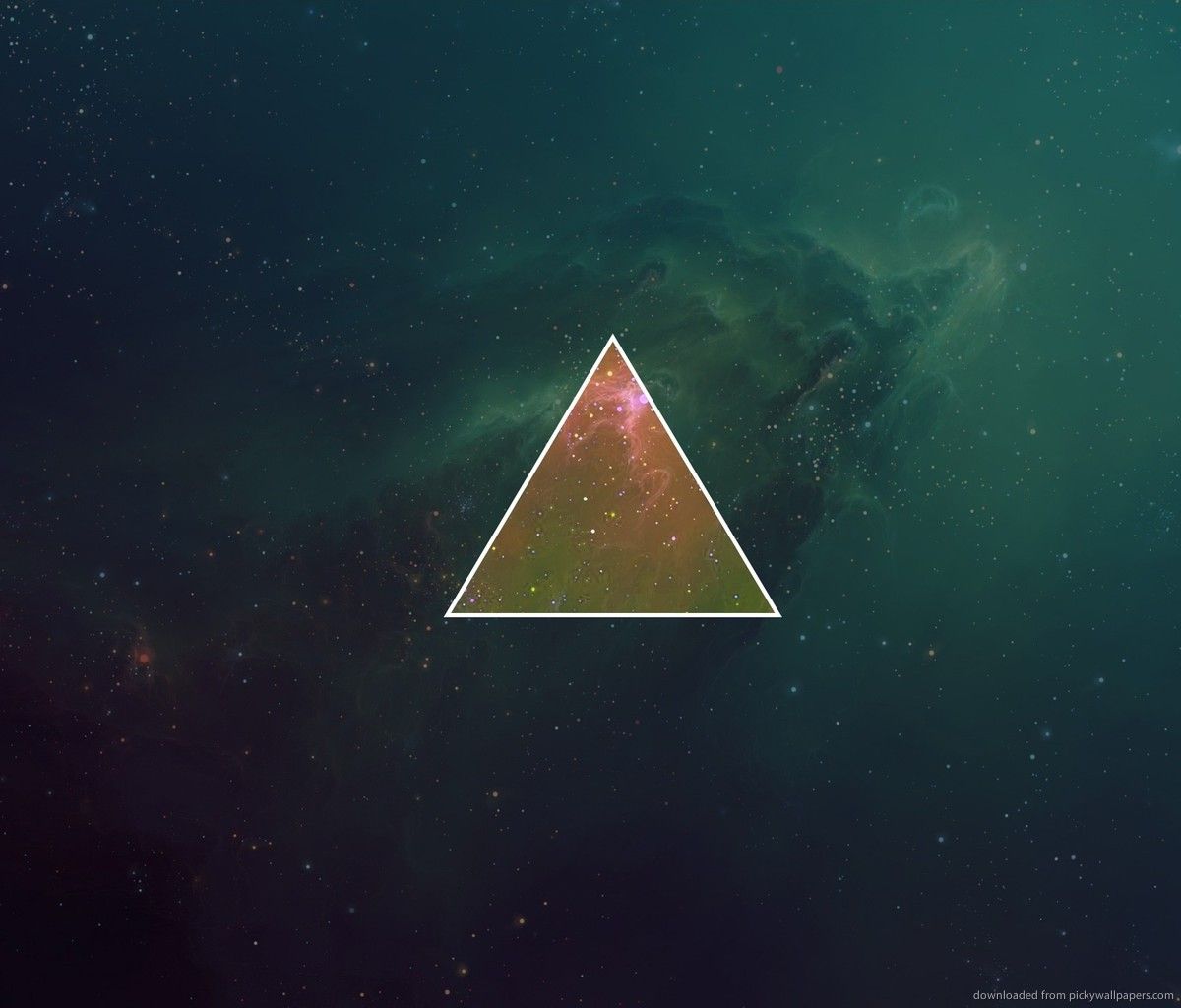 Download Space Triangle Wallpaper For Samsung Galaxy Tab