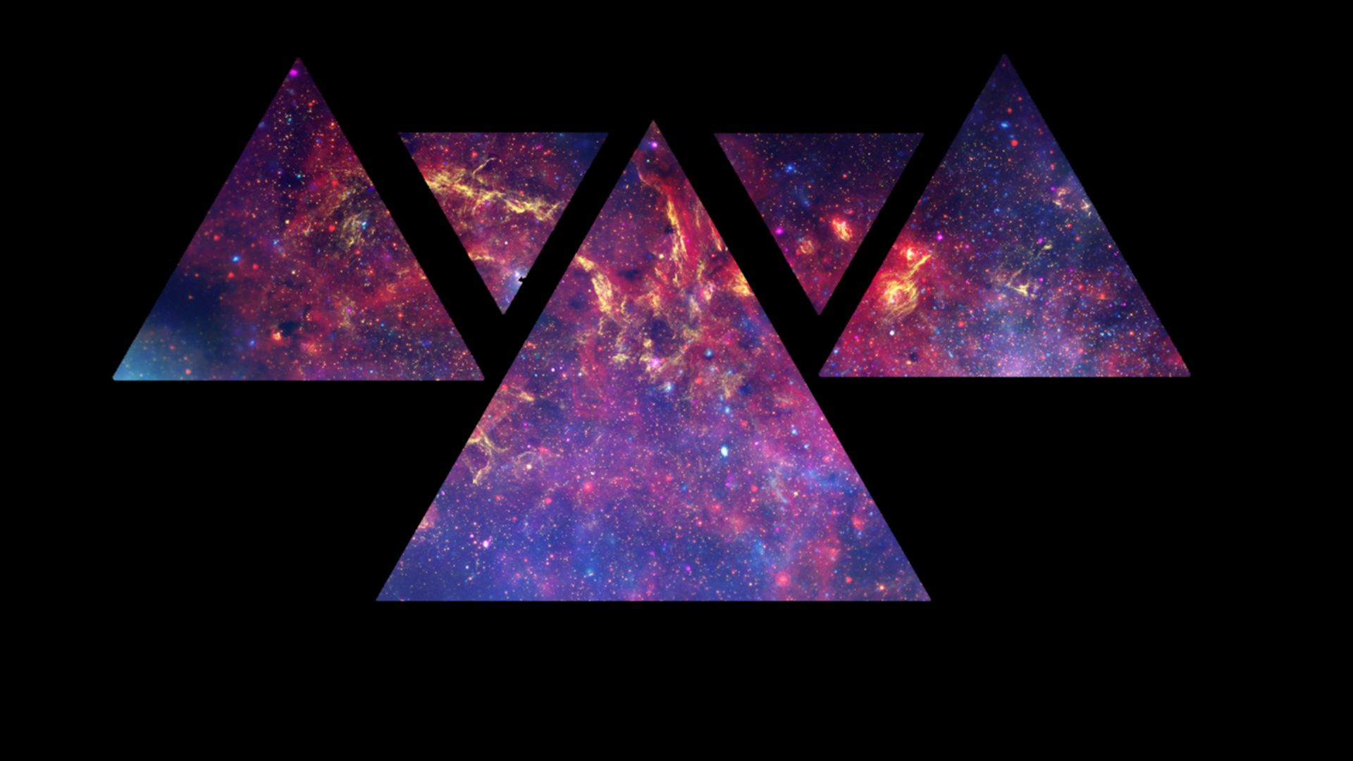 Galaxy Triangle Wallpaper by LightBow69 on DeviantArt