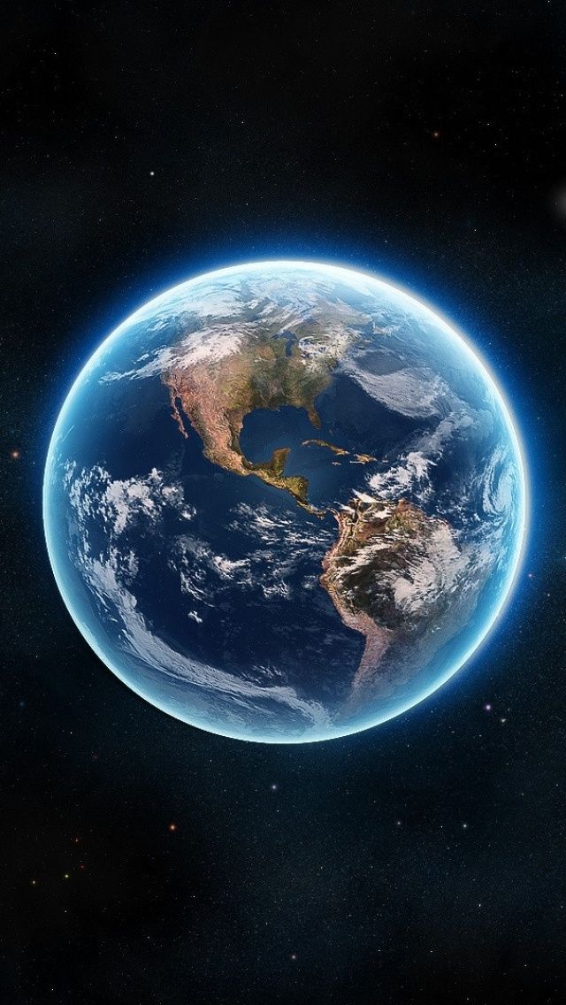 3d Earth iPhone 5 Wallpaper | ID: 38505