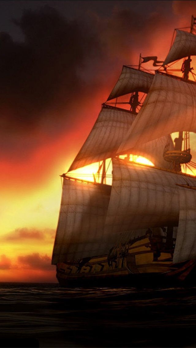 3d Ship Of The Line iPhone 5 Wallpaper | ID: 29254