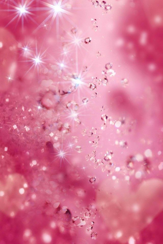 Pink glitter iPhone wallpaper iPhone Pinterest Pink Glitter