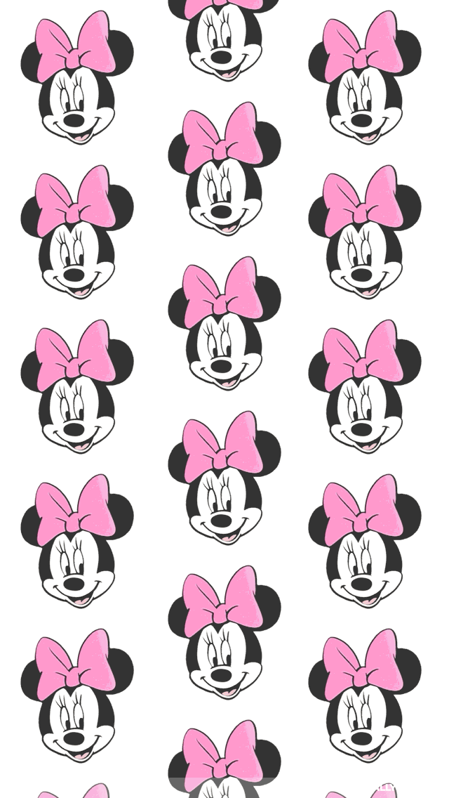 Minnie Mouse And Pink Bow iPhone Wallpaper - Cartoon Wallpapers