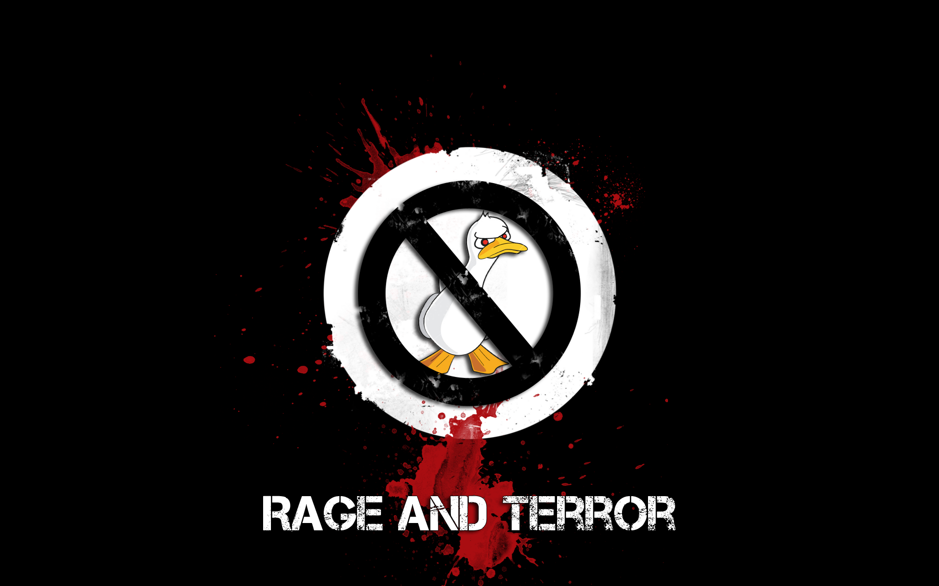 A wallpaper, Rage and Terror RAT., v2 by kaminokage on DeviantArt