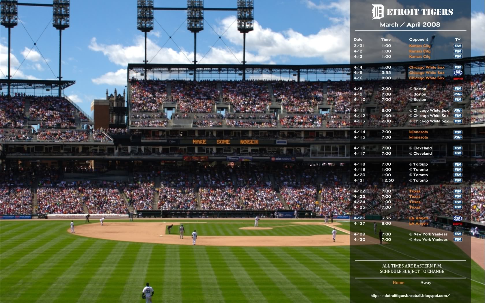 Detroit Tigers Wallpapers 2015 Schedule Wallpaper Cave. Detroit ...