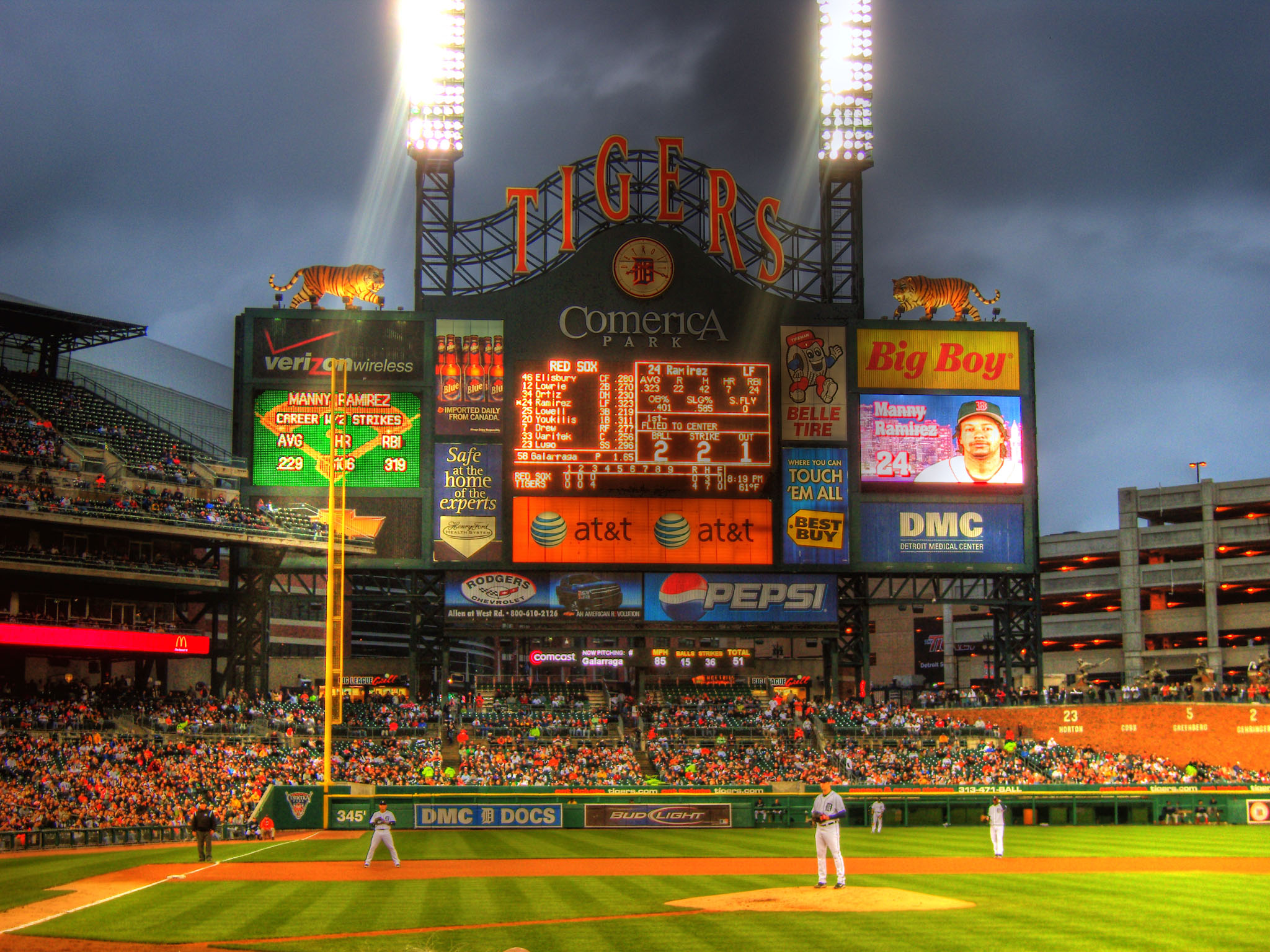 Top The Tigers Baseball Image Wallpapers