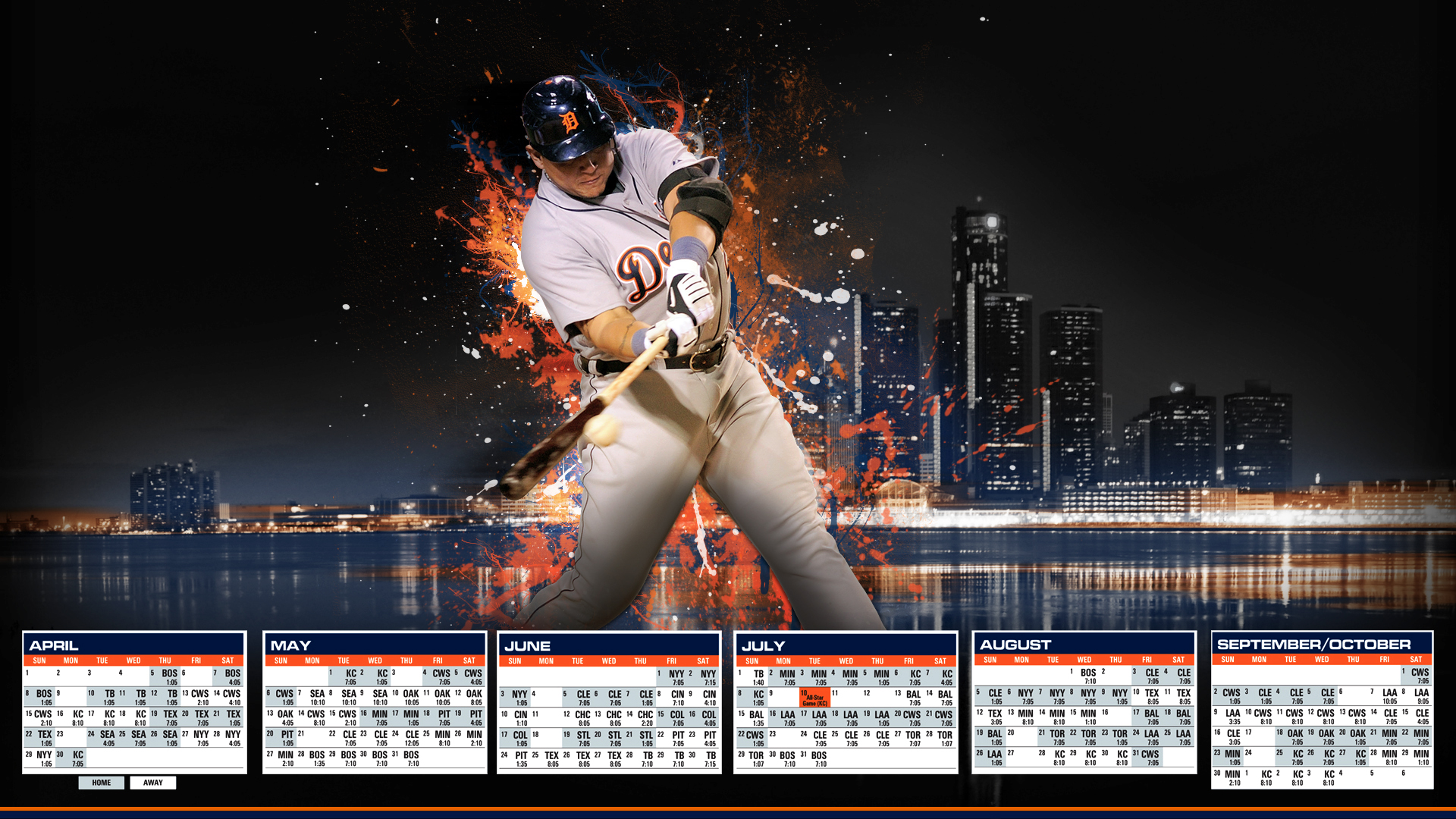 Detroit Tigers 2015 Schedule - 2004621